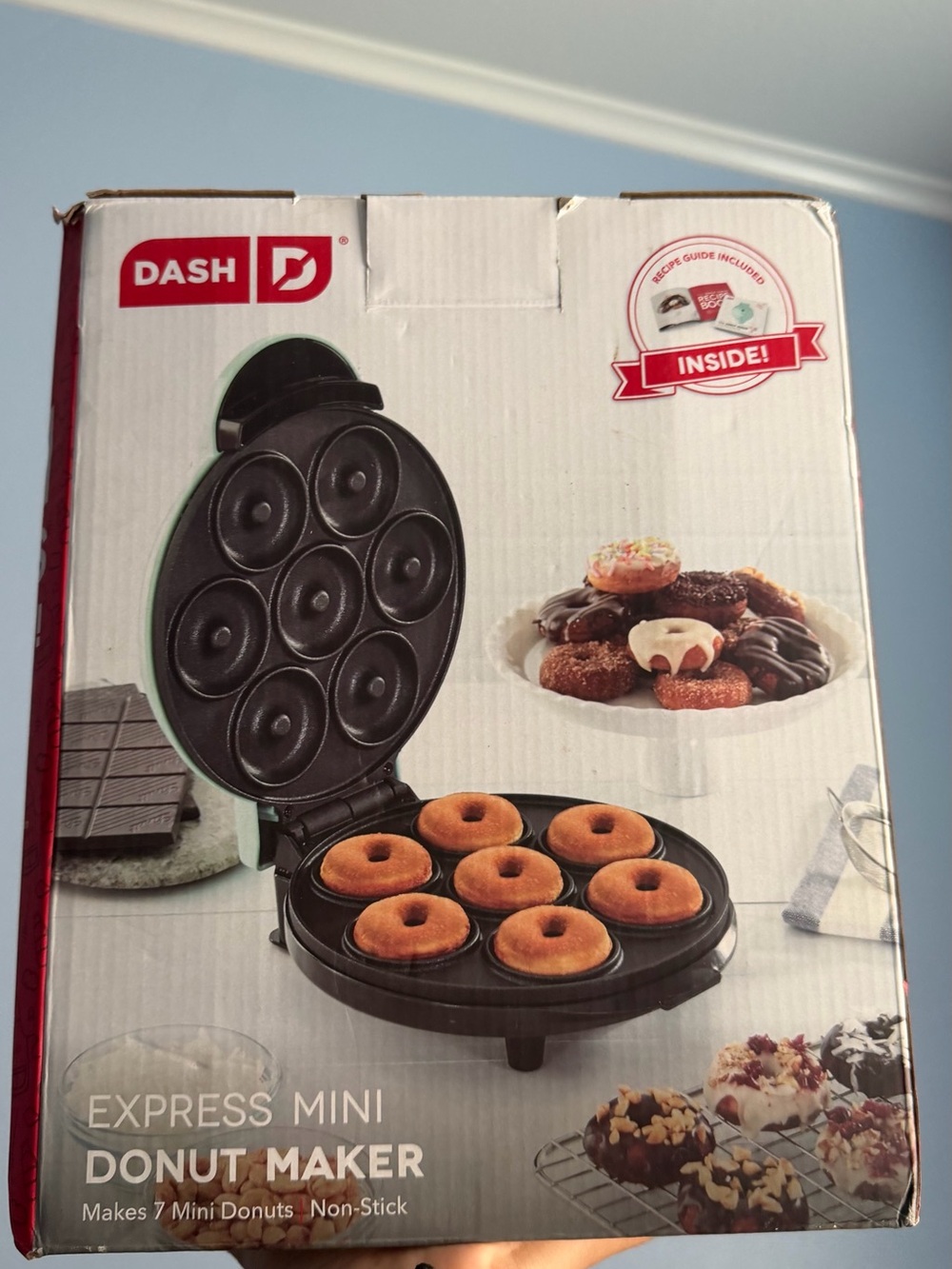 Dash Express Mini Donut Maker - Mint color